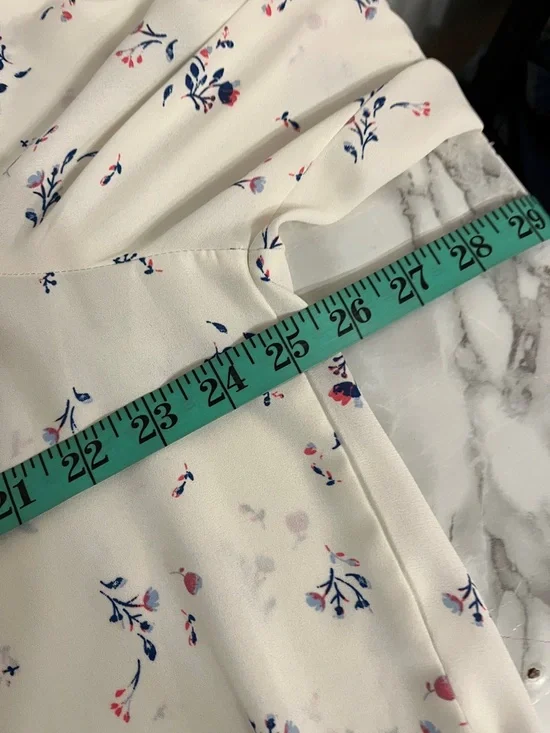 😍SHOW SPECIAL PENMANS Cream Floral Long-Sleeve Blouse XL - Picture 7 of 8